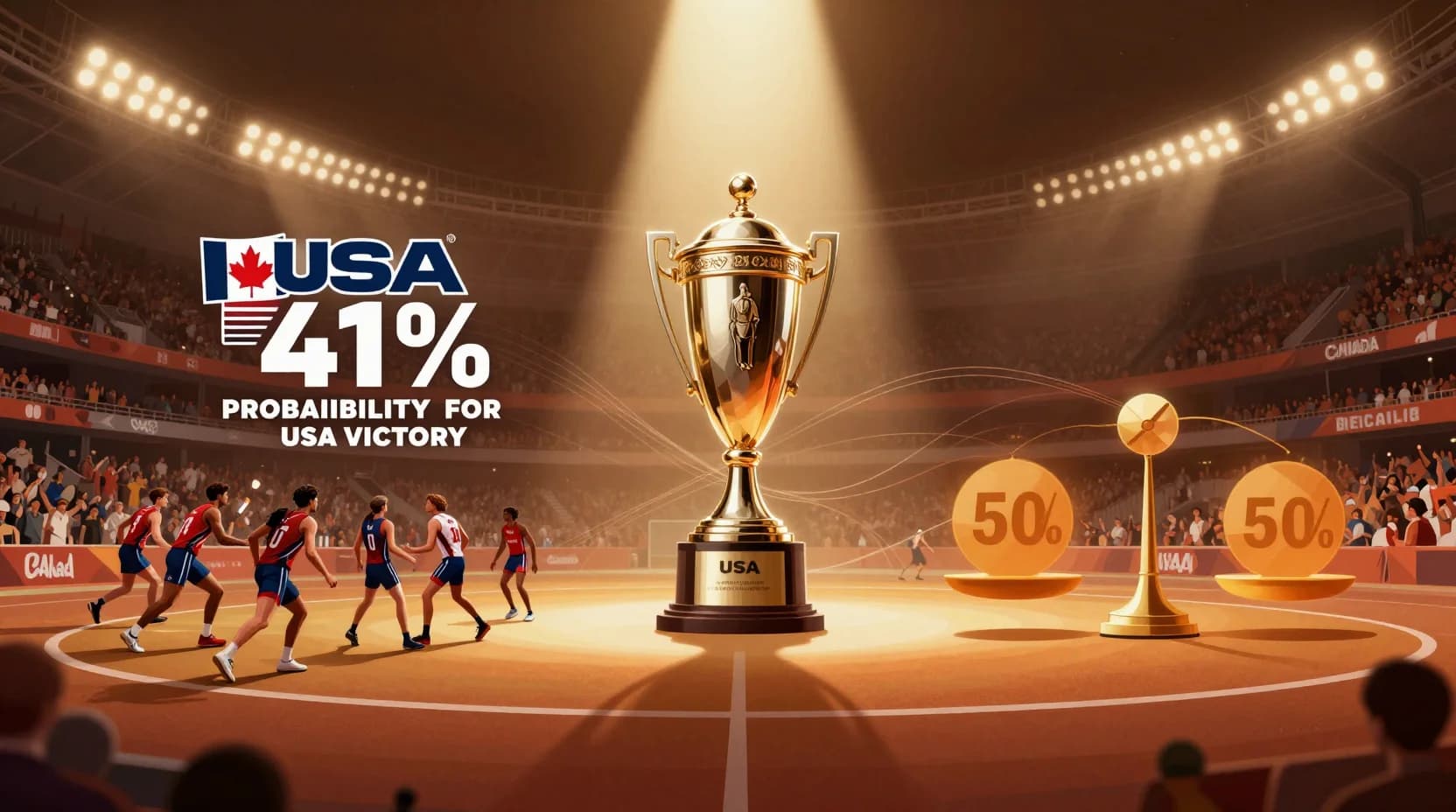 Will USA Defeat Canada in the Men's Final?