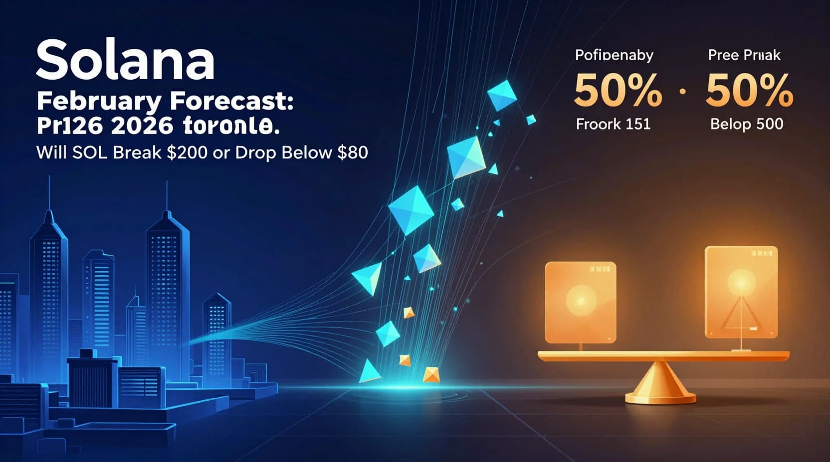 What price will Solana hit in February?