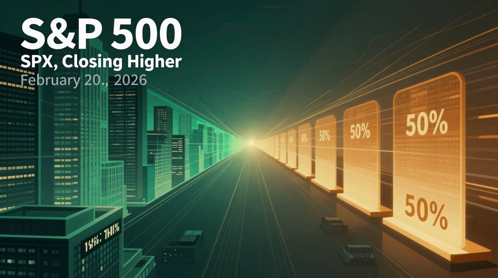 Will S&P 500 (SPX) Close Higher on February 20, 2026?