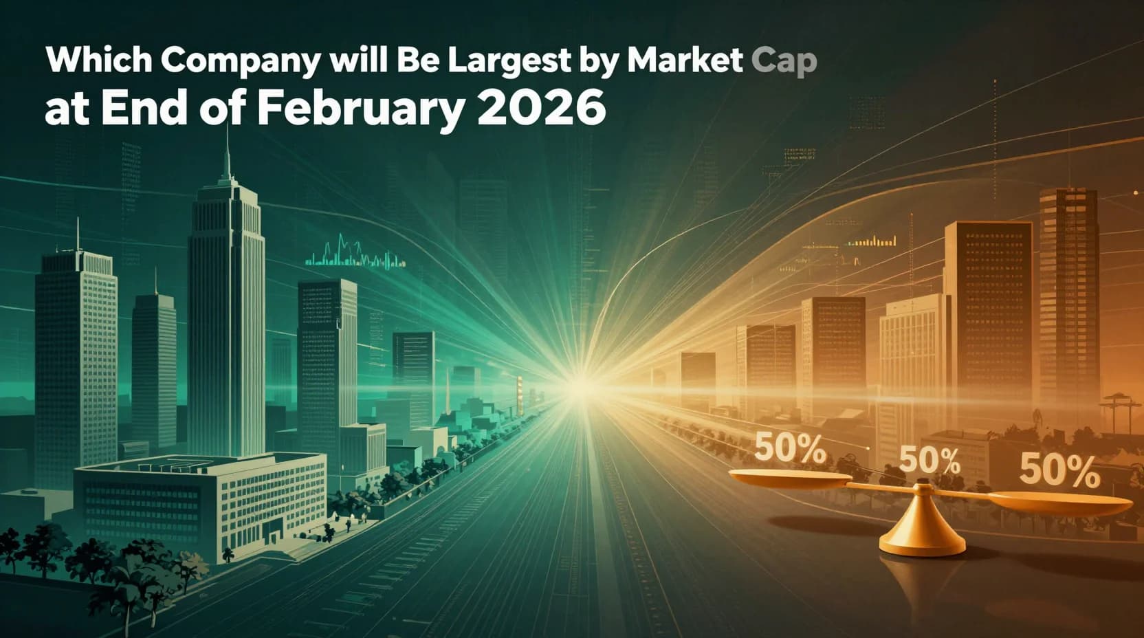 Which Company Will Be Largest by Market Cap at End of February 2026?