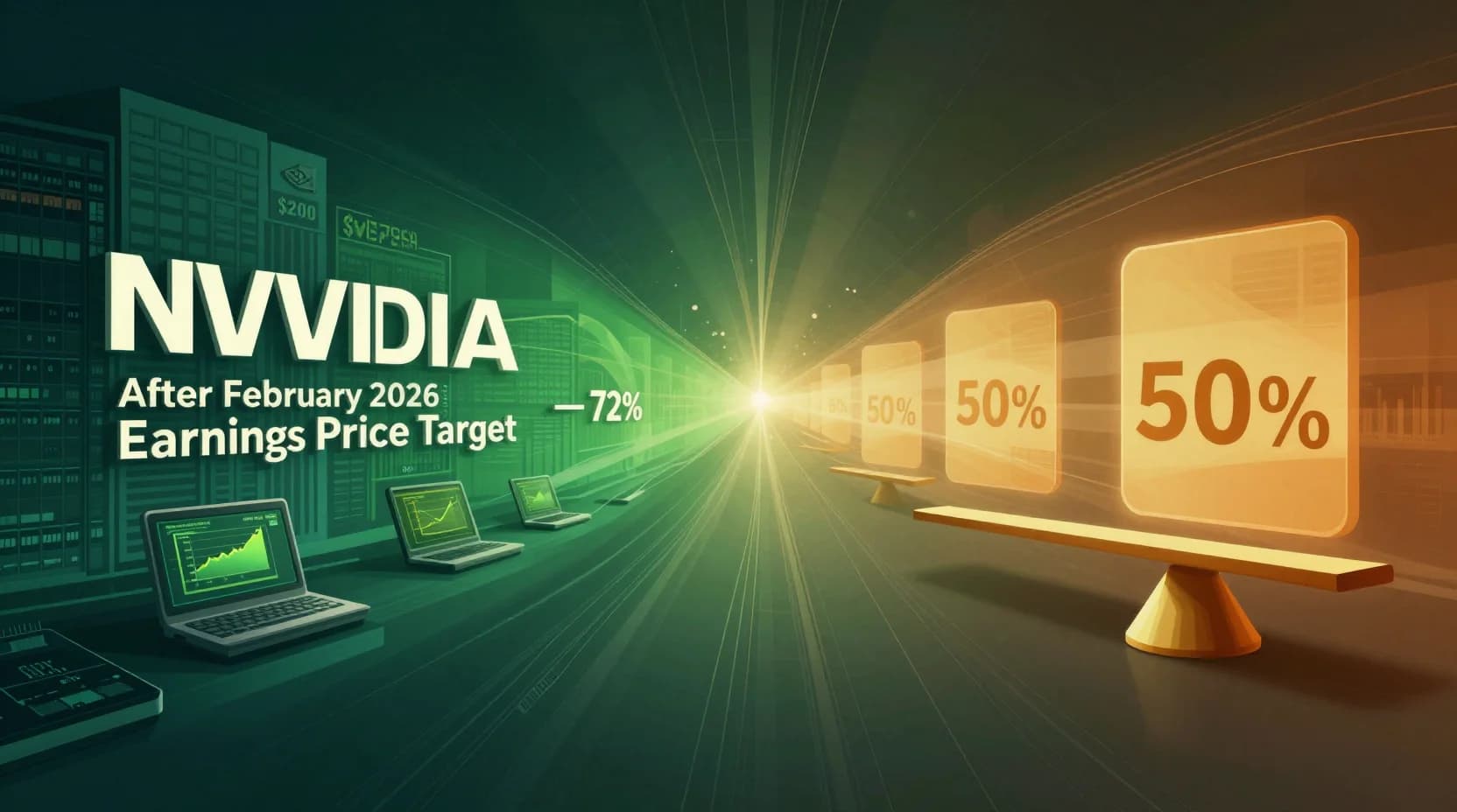 Will NVIDIA hit $200 after February 2026 earnings?