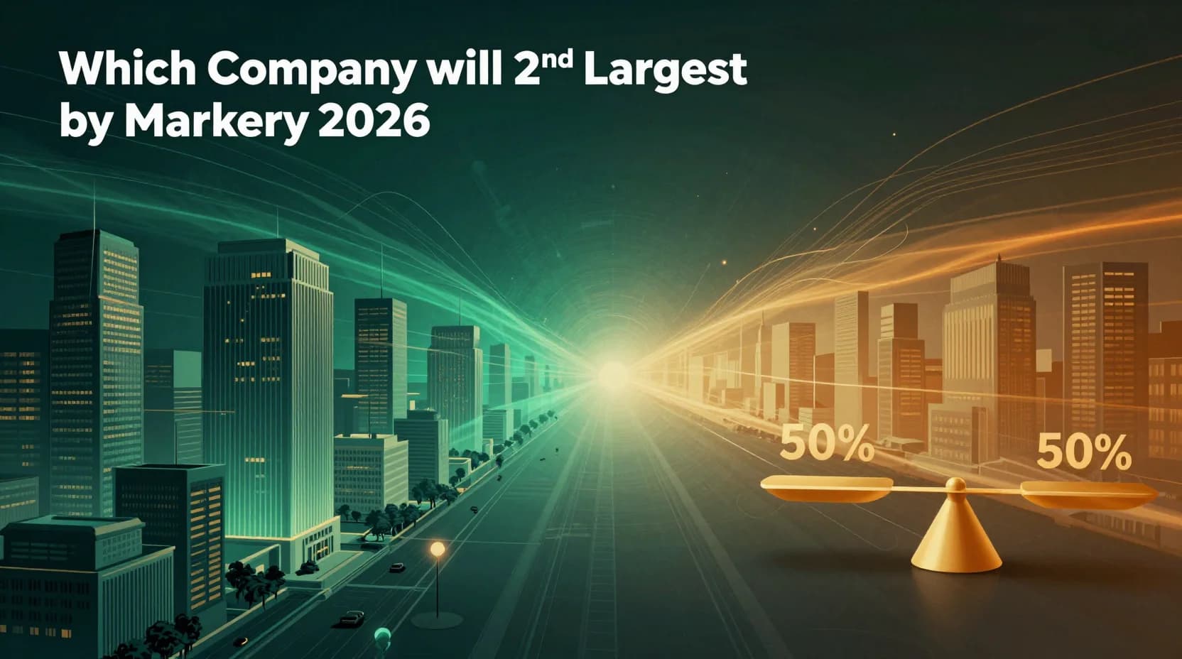 Which company will be 2nd largest by market cap at end of February 2026?