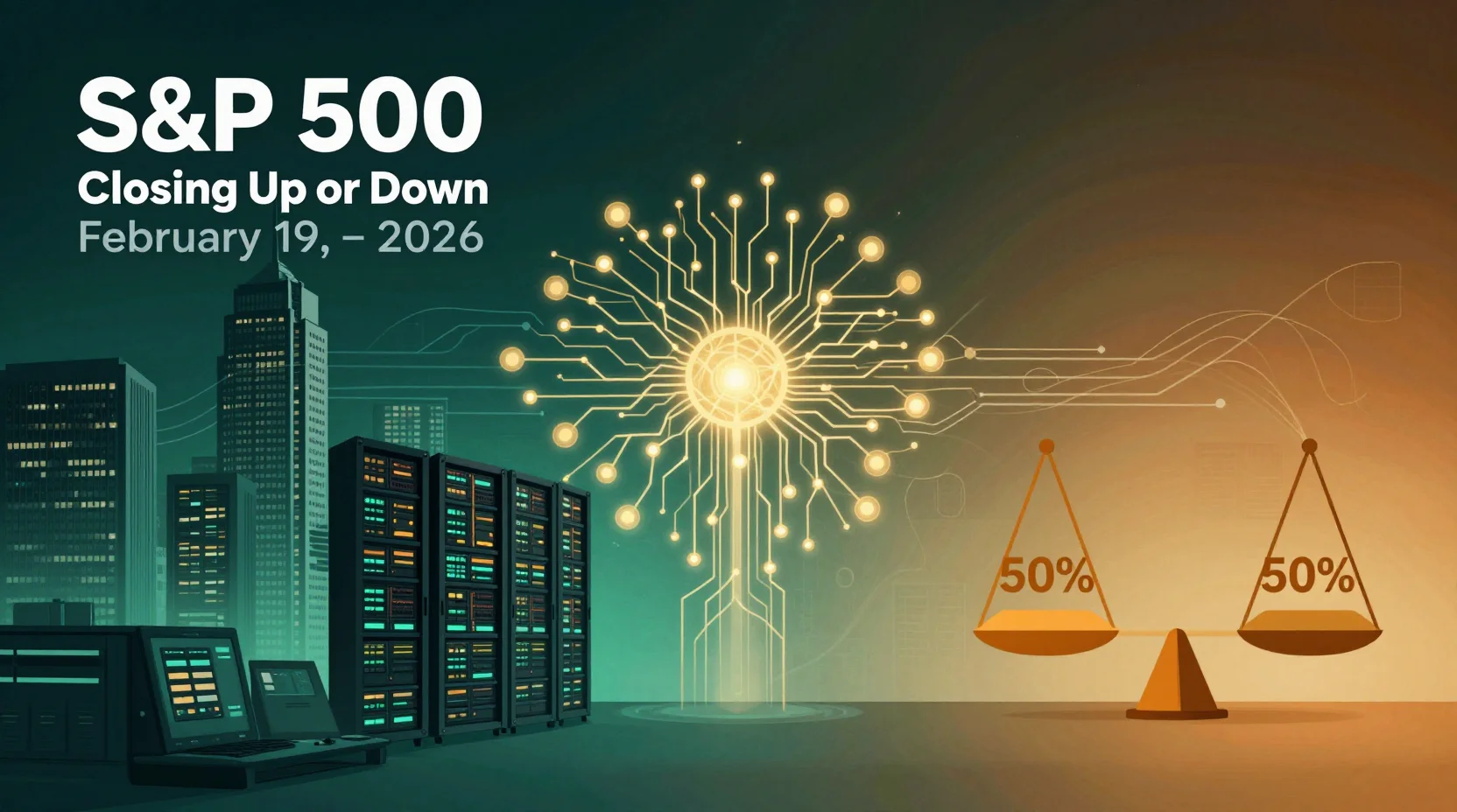 Will S&P 500 (SPX) Close Up or Down on February 19, 2026?