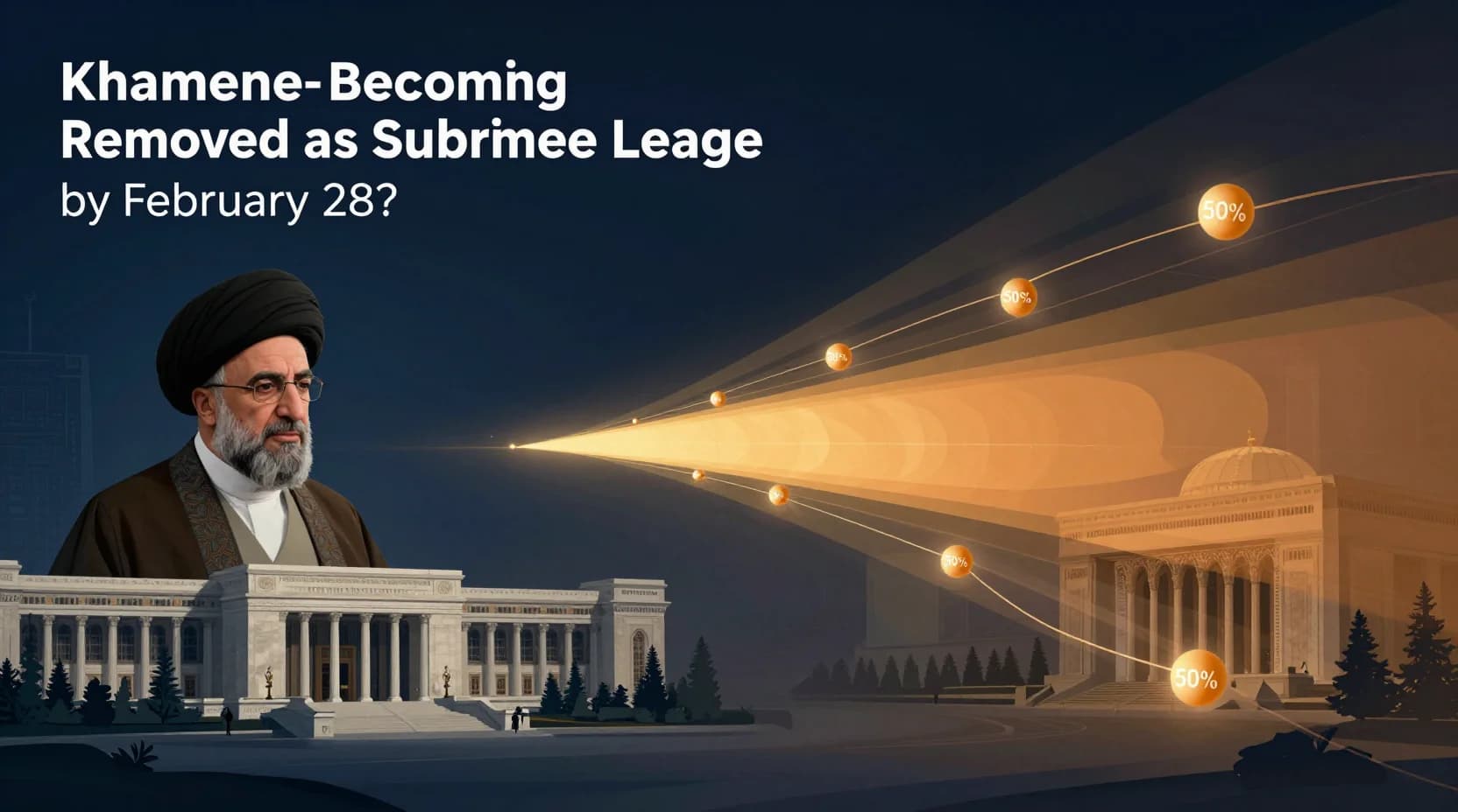 Will Khamenei be removed as Supreme Leader by February 28?