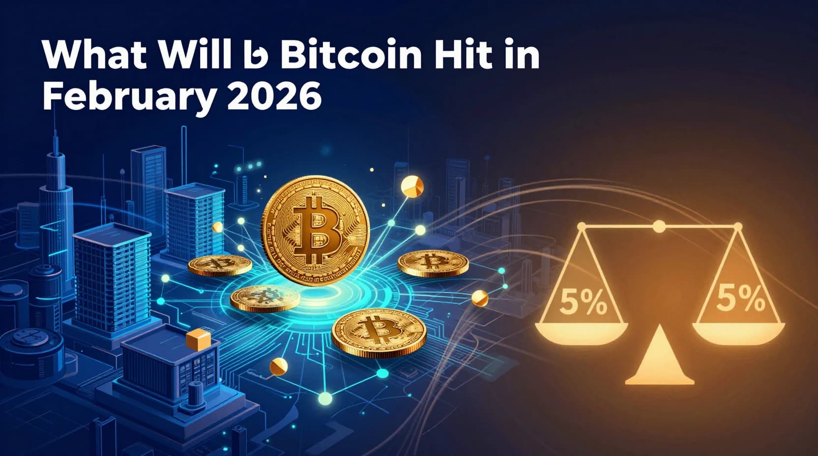 What price will Bitcoin hit in February?