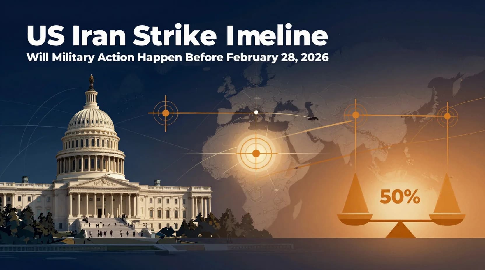 Will the US conduct a military strike against Iran before February 28, 2026?