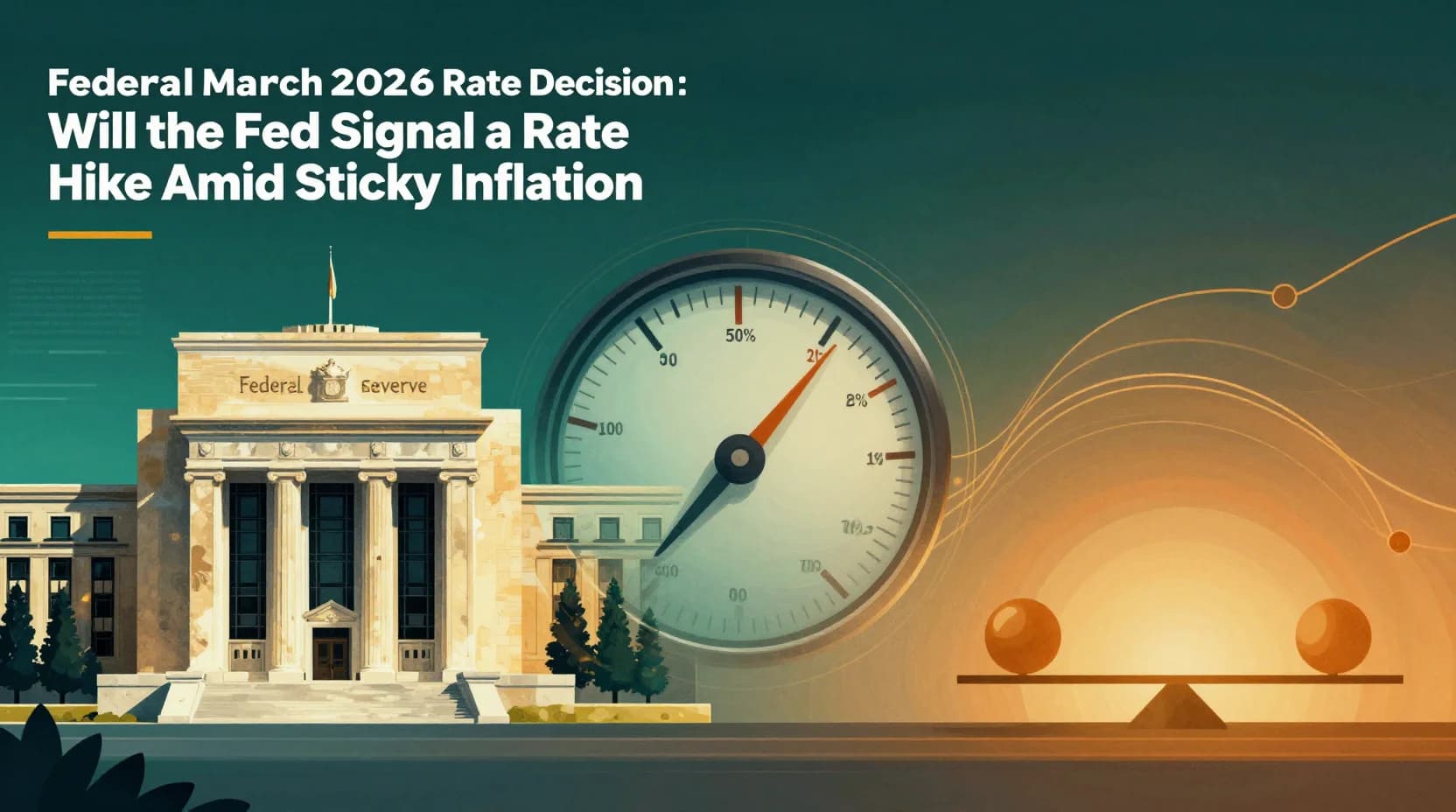 Will the Federal Reserve's March 2026 Decision Signal a Rate Hike Amid Sticky Inflation?