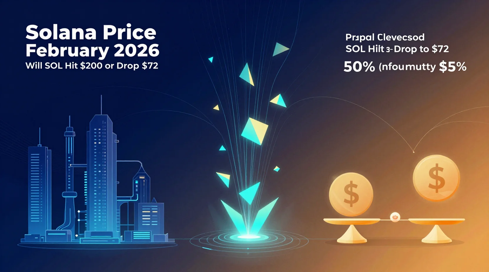 What price will Solana hit in February 2026?