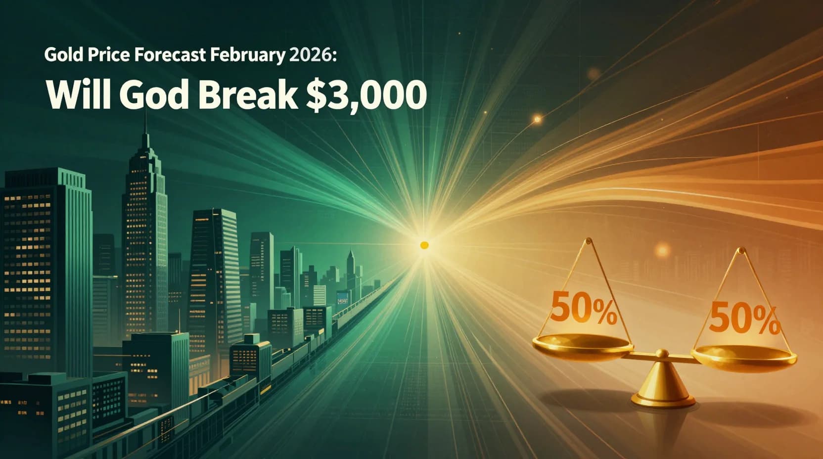 What will Gold (GC) hit by end of February?