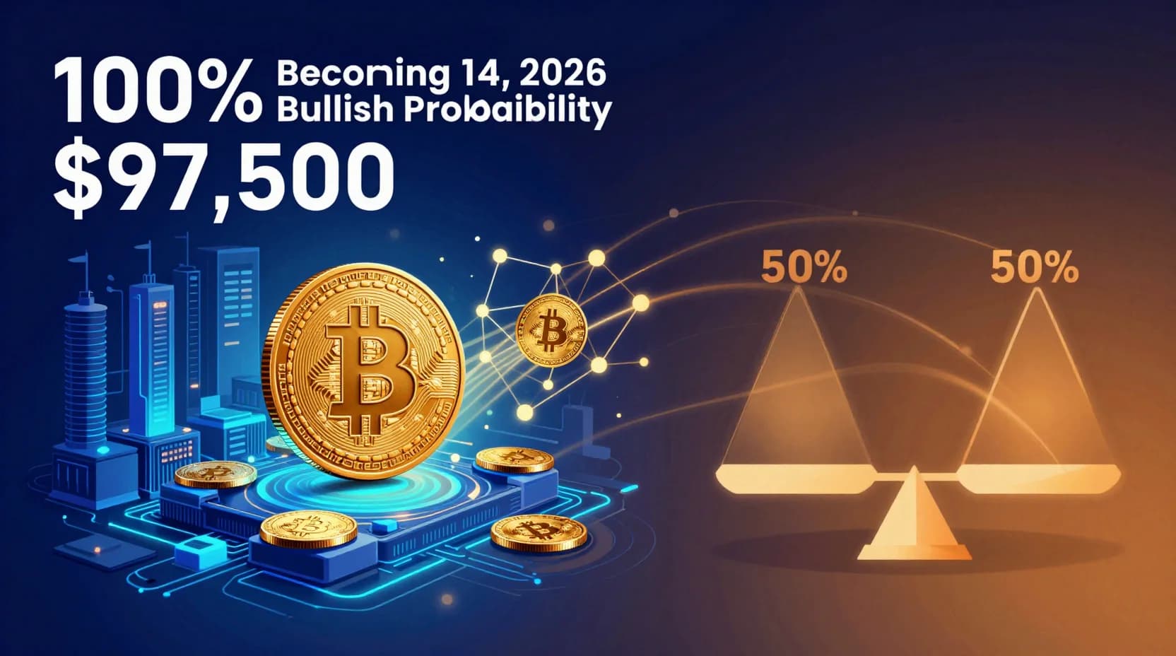 Will Bitcoin Be Above $97,500 on February 14, 2026?