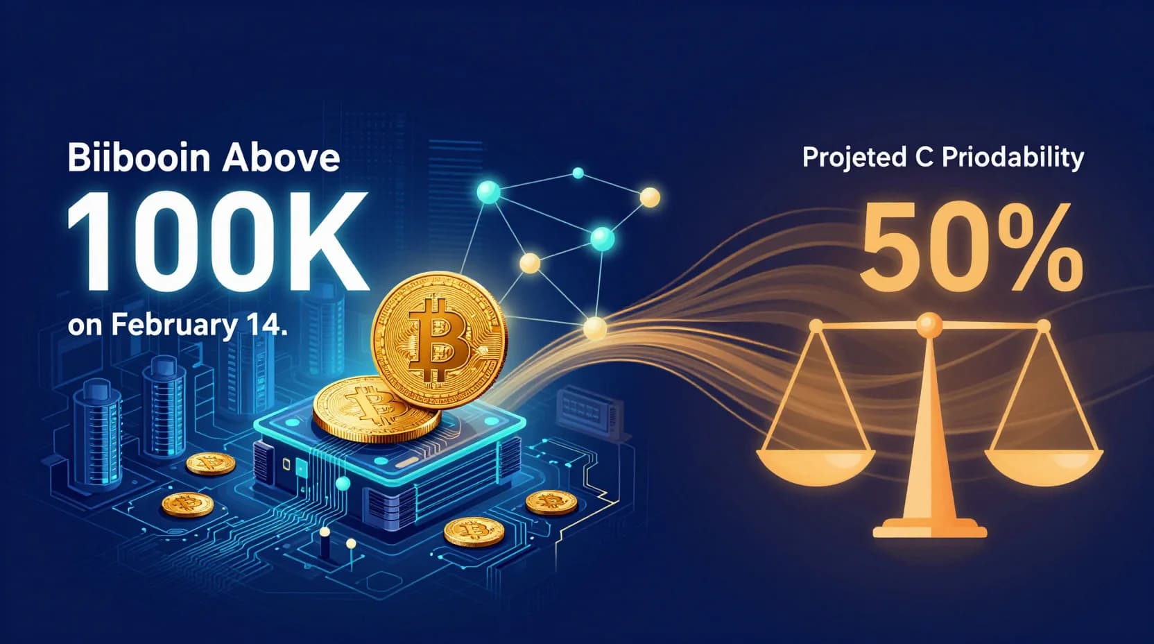 Will Bitcoin be above 100,000 on February 14?