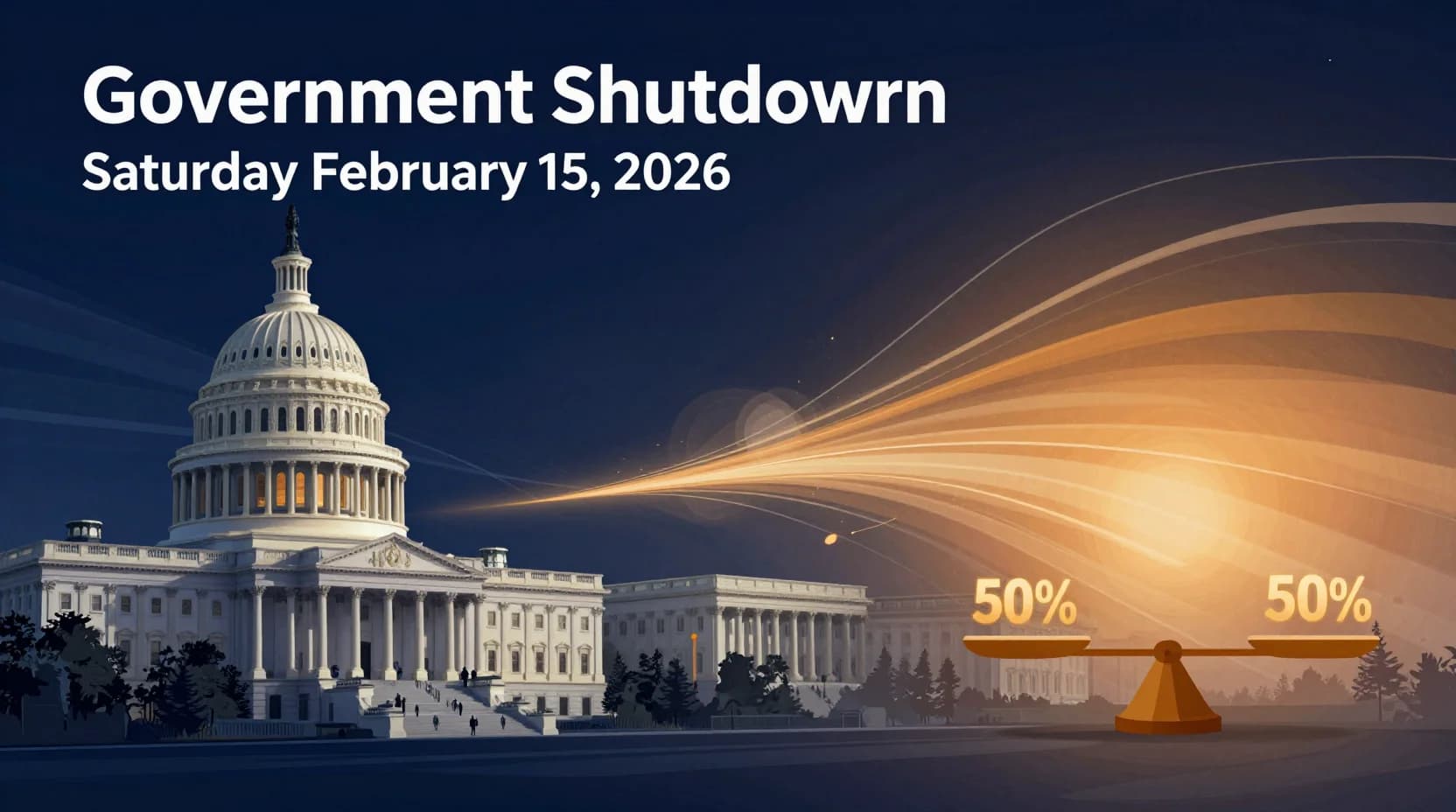 Government shutdown on Saturday?