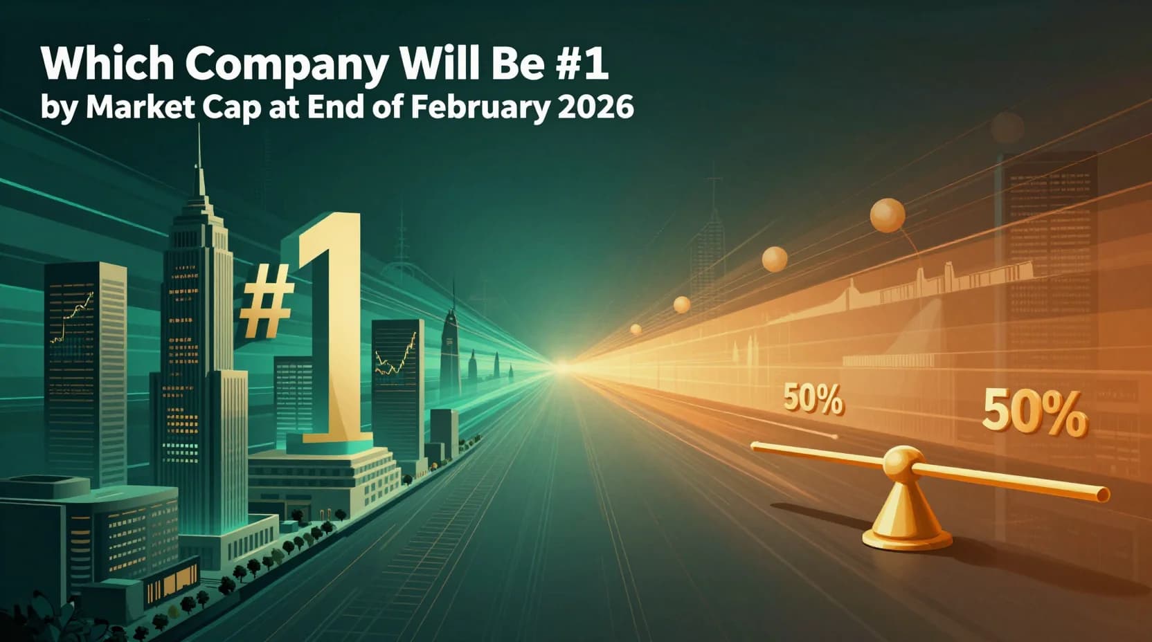 Which Company Will Be #1 by Market Cap at End of February 2026?
