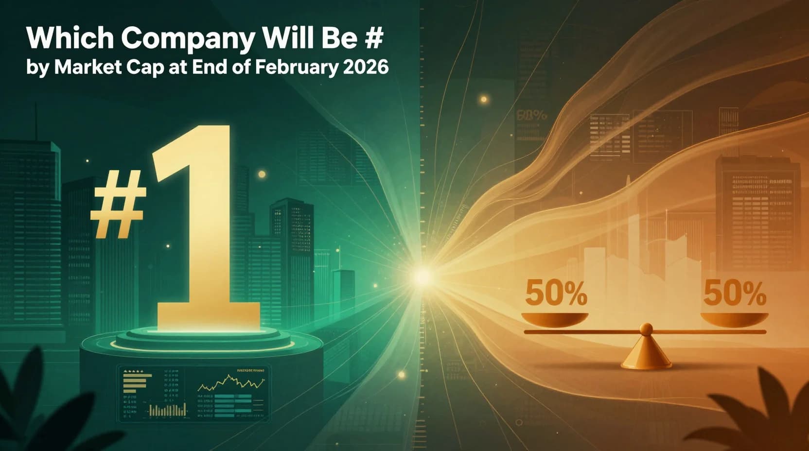 Which Company Will Be #1 by Market Cap at End of February 2026?
