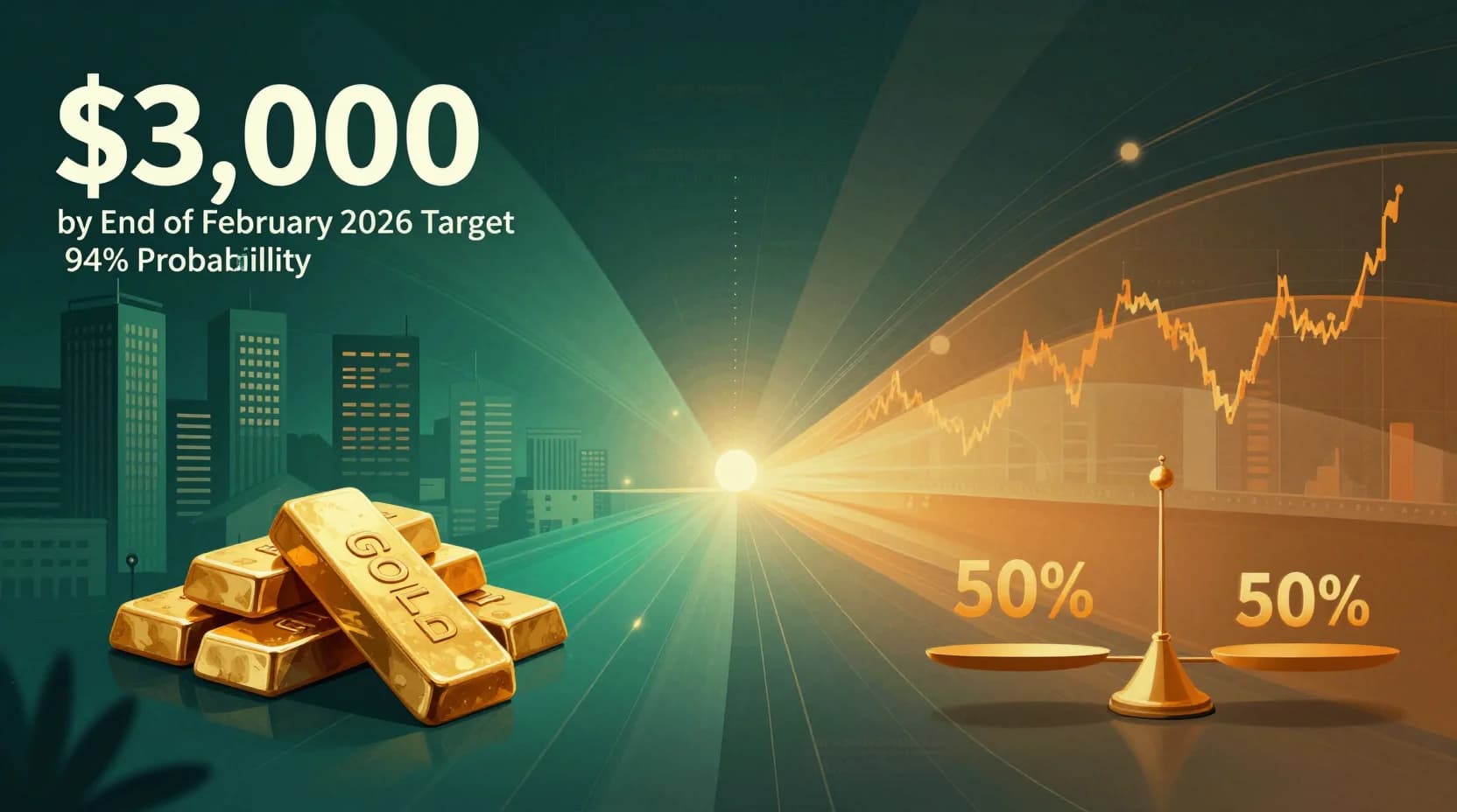 Will Gold (GC) Hit $3,000 by End of February 2026?