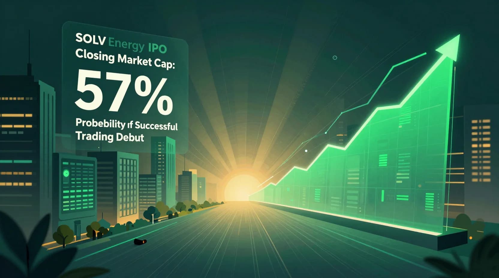 SOLV Energy IPO Closing Market Cap: 57% Probability of Successful Trading Debut?
