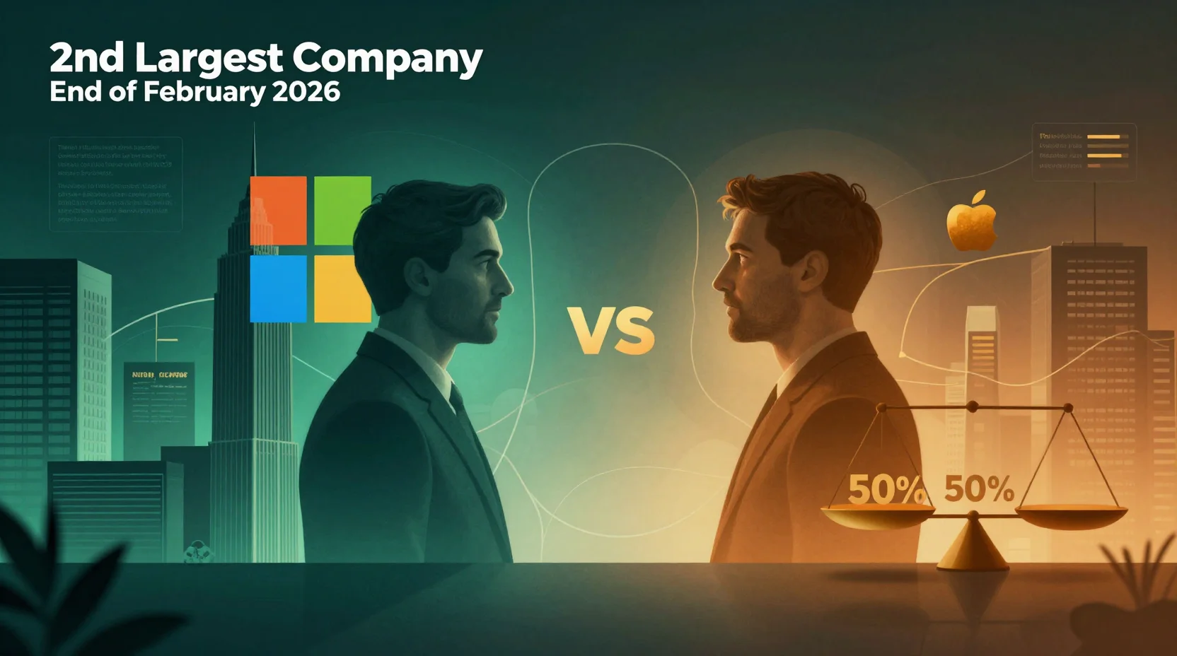 2nd Largest company end of February?