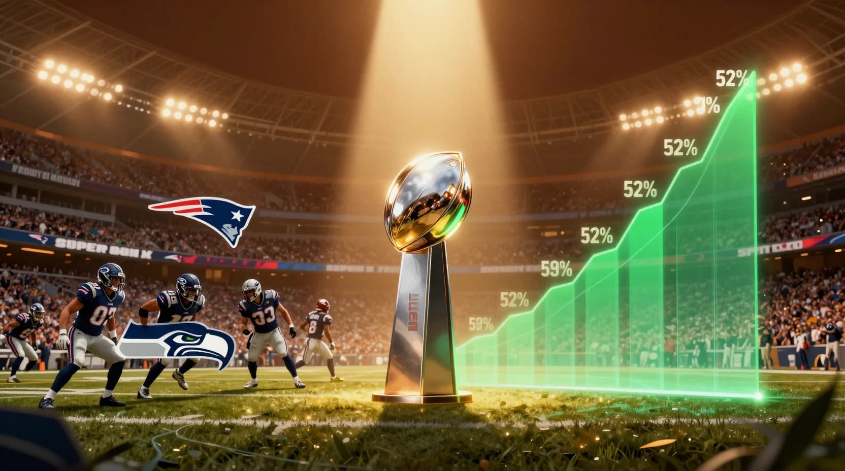 Will the Seattle Seahawks or New England Patriots Win Super Bowl LX?