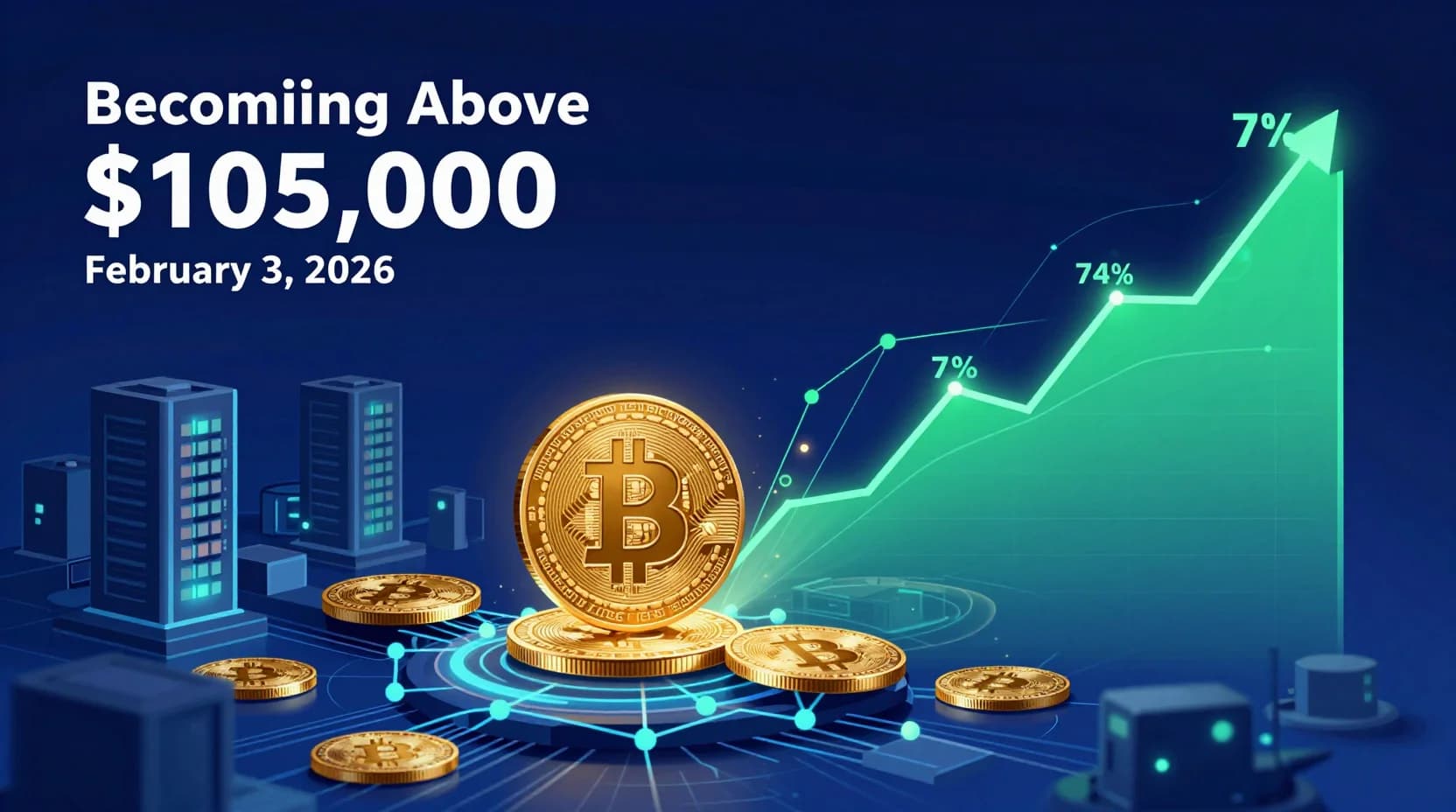 Will Bitcoin Be Above $105,000 on February 3, 2026?