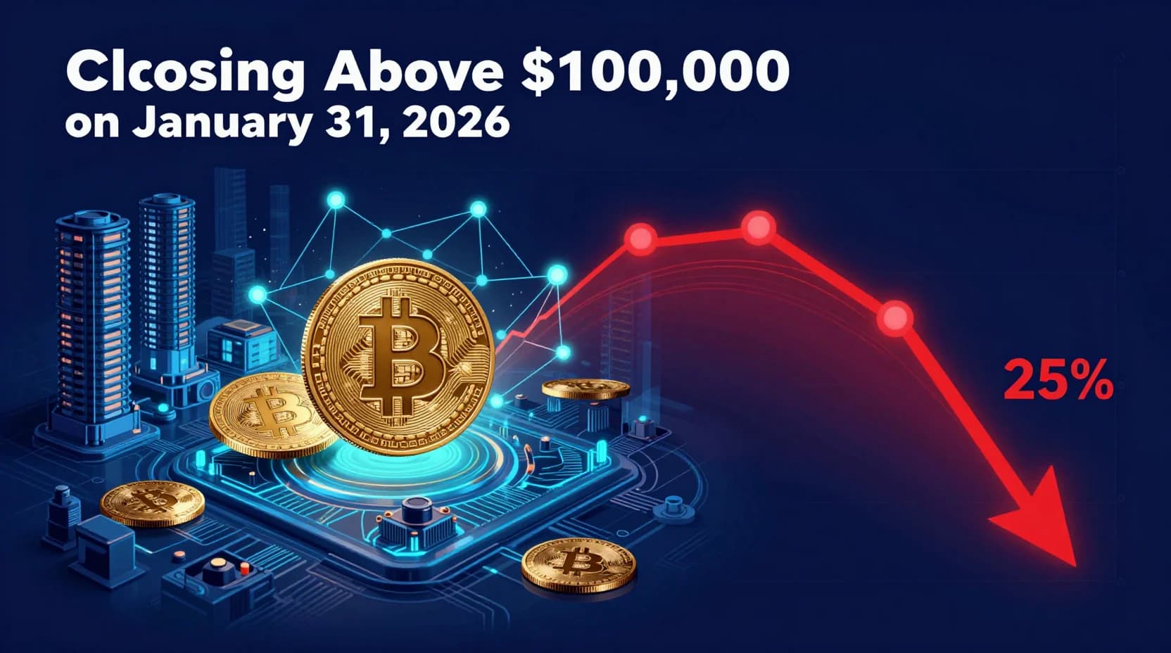 Will Bitcoin Close Above $100,000 on January 31, 2026?