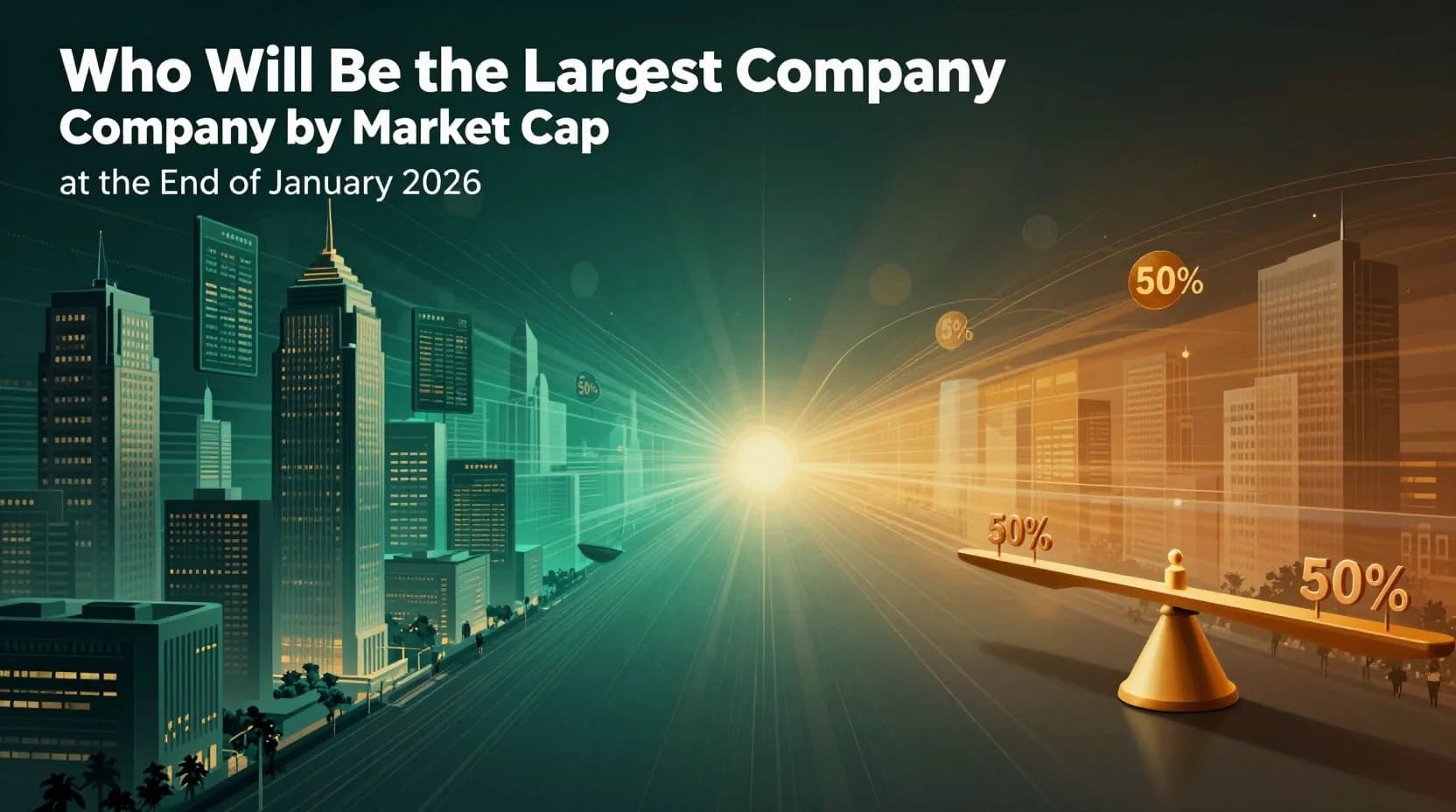 Who Will Be the Largest Company by Market Cap at the End of January 2026?