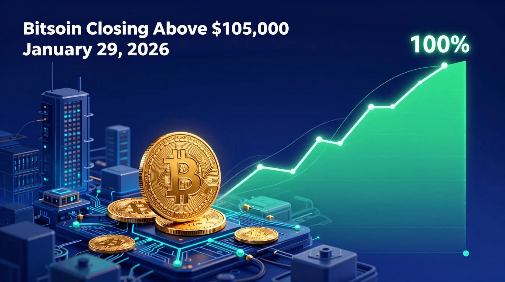 Will Bitcoin Close Above $105,000 on January 29, 2026?
