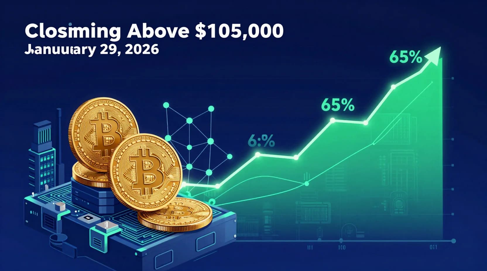 Will Bitcoin Close Above $105,000 on January 29, 2026?