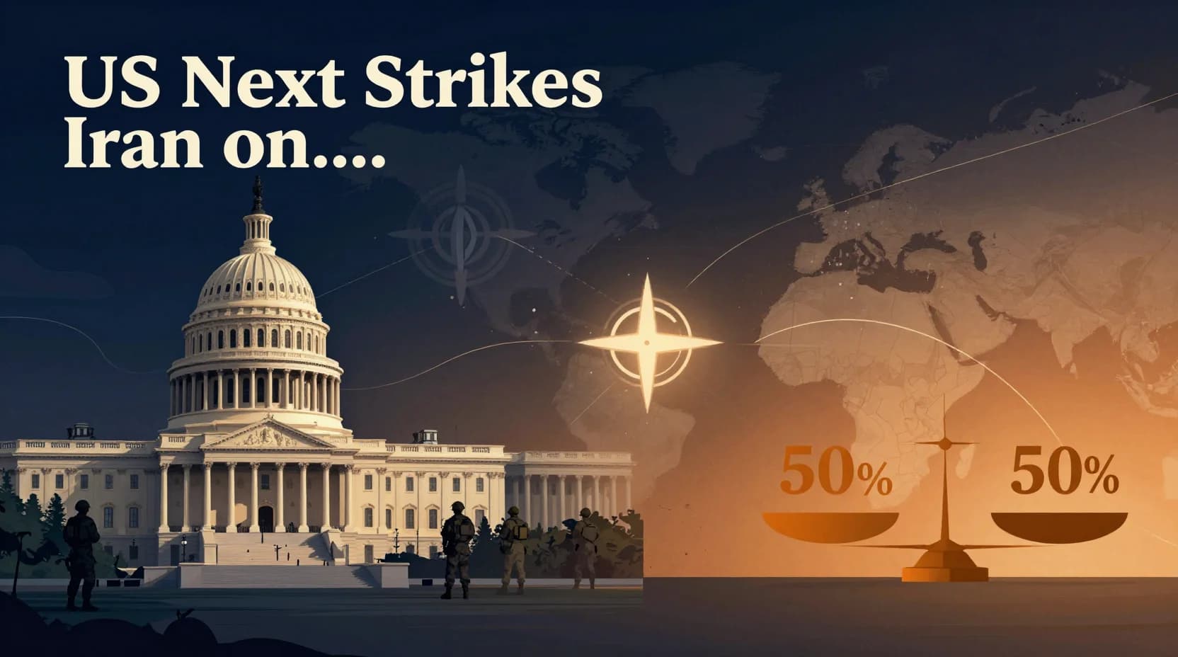 US next strikes Iran on...?
