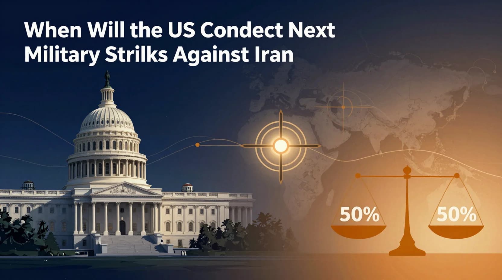 US next strikes Iran on...?