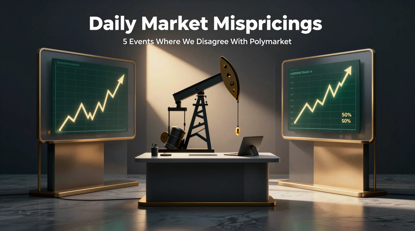 Daily Market Mispricings: 5 Events Where We Disagree With Polymarket — April 14, 2026