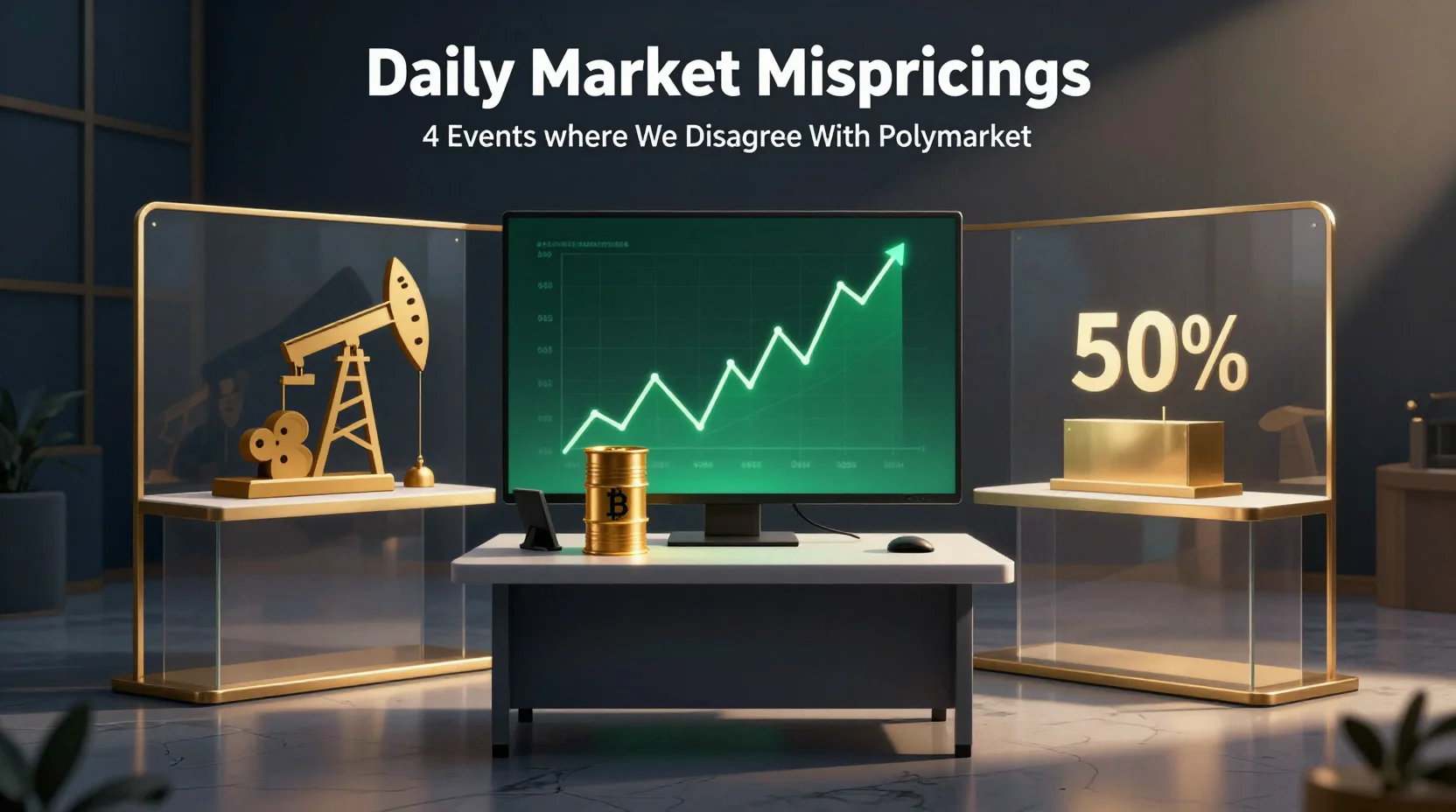 Daily Market Mispricings: 4 Events Where We Disagree With Polymarket — April 21, 2026