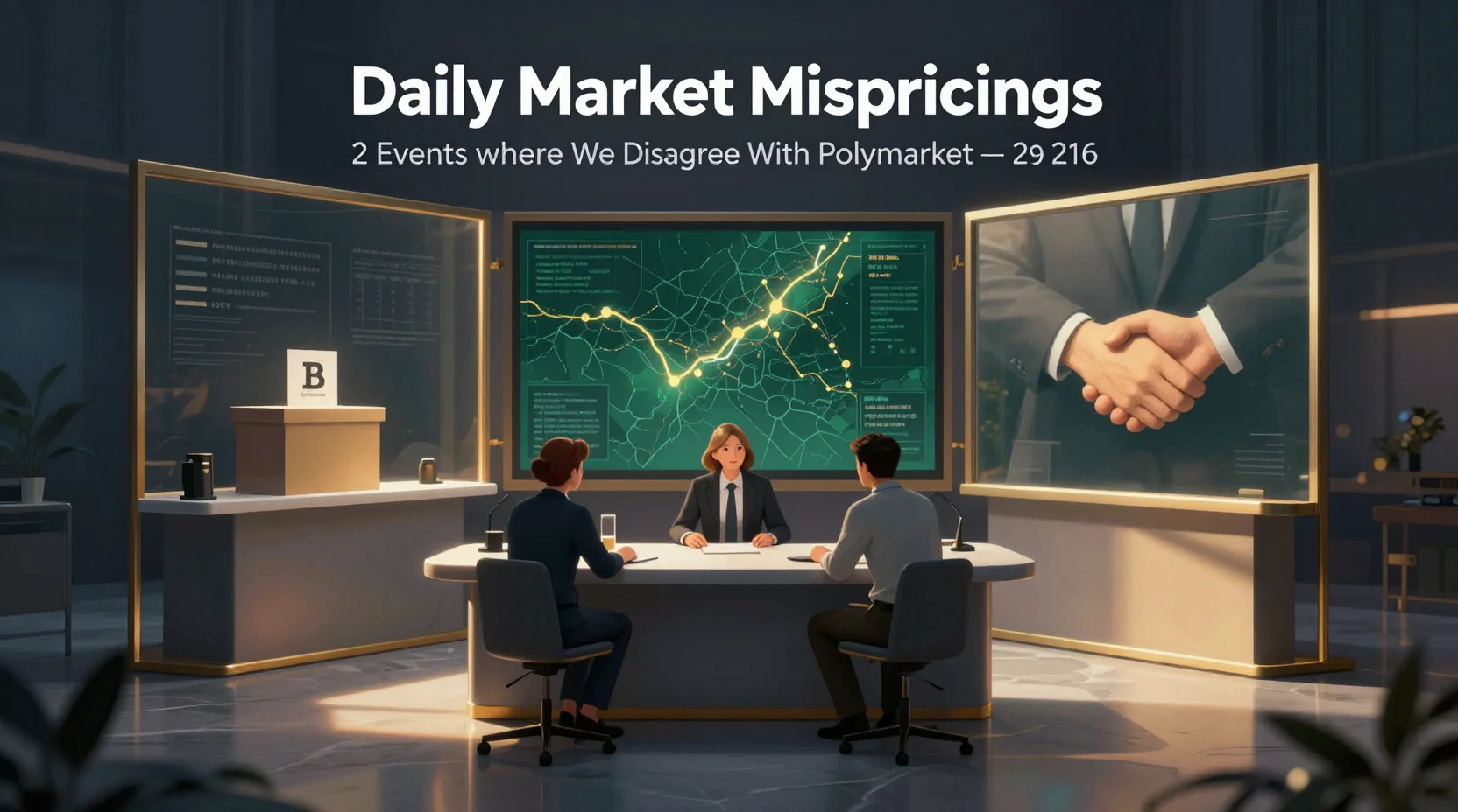 Daily Market Mispricings: 2 Events Where We Disagree With Polymarket — April 29, 2026