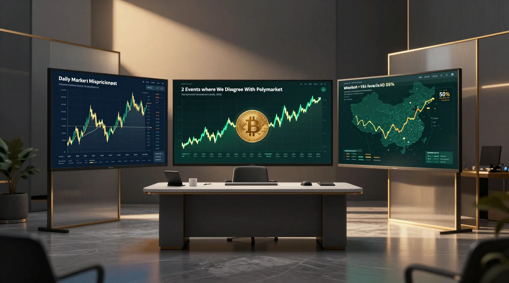 Daily Market Mispricings: 2 Events Where We Disagree With Polymarket — May 8, 2026