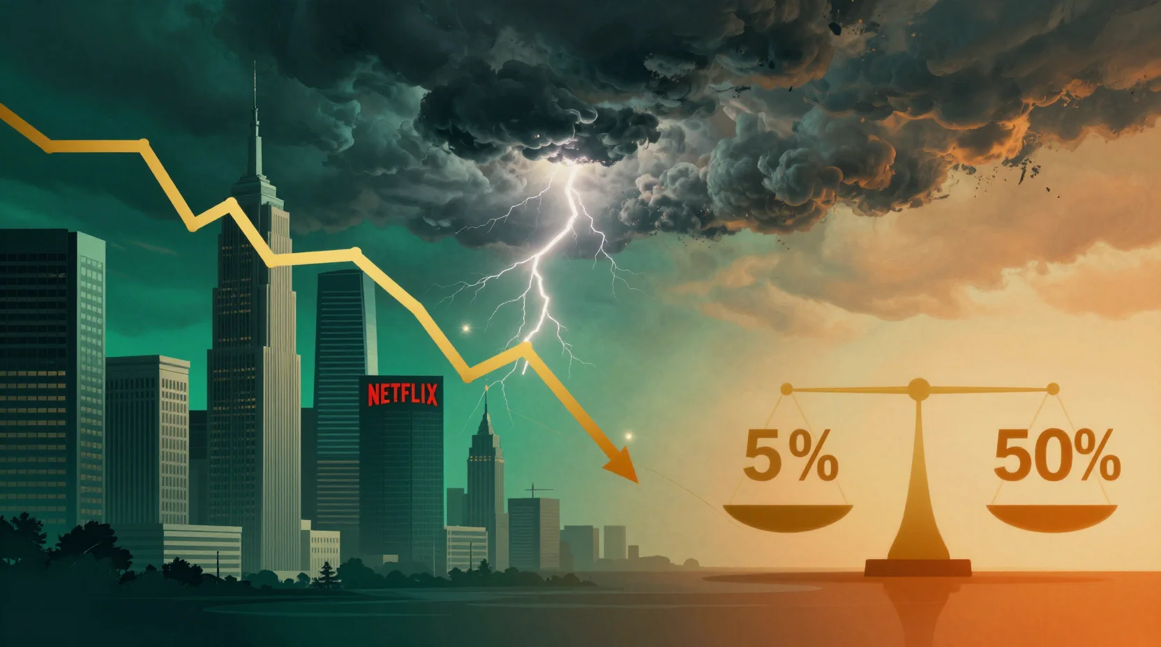 Will Netflix Stock Drop After Trump's Consequences Threat?