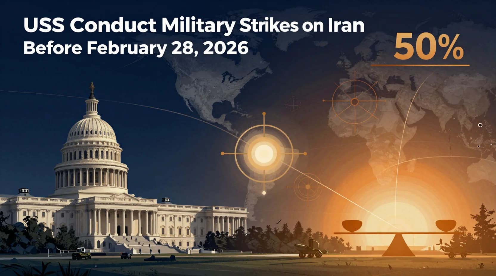 Will the US conduct military strikes on Iran before February 28, 2026?