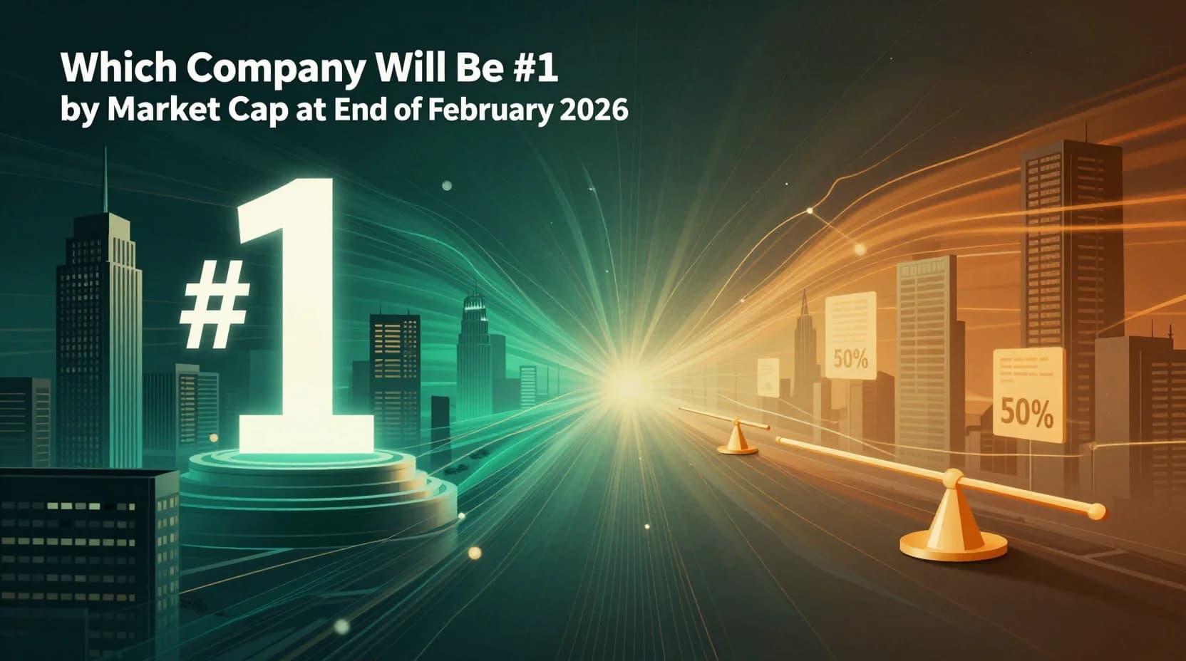 Which Company Will Be #1 by Market Cap at End of February 2026?