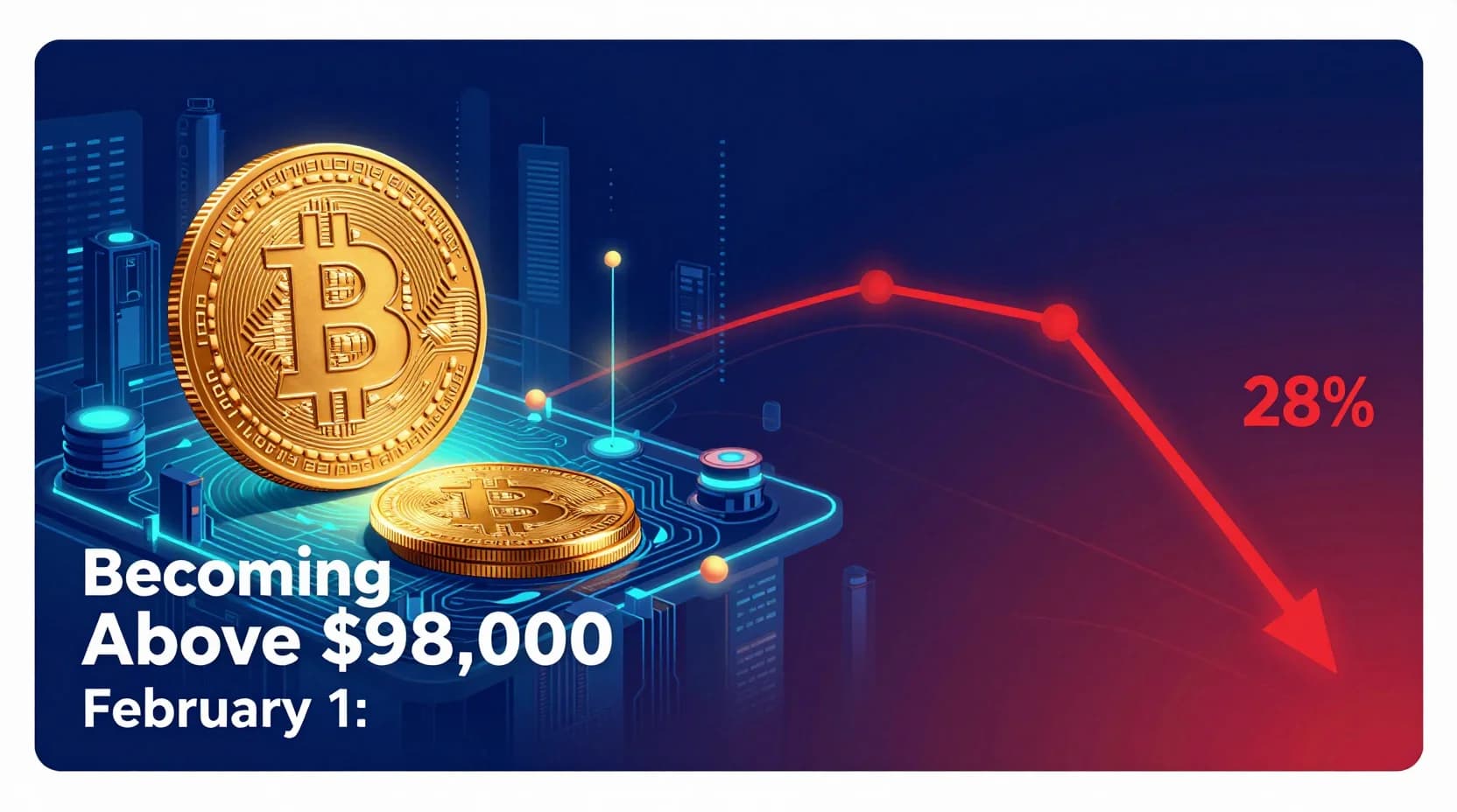 Will Bitcoin Be Above $98,000 on February 1?