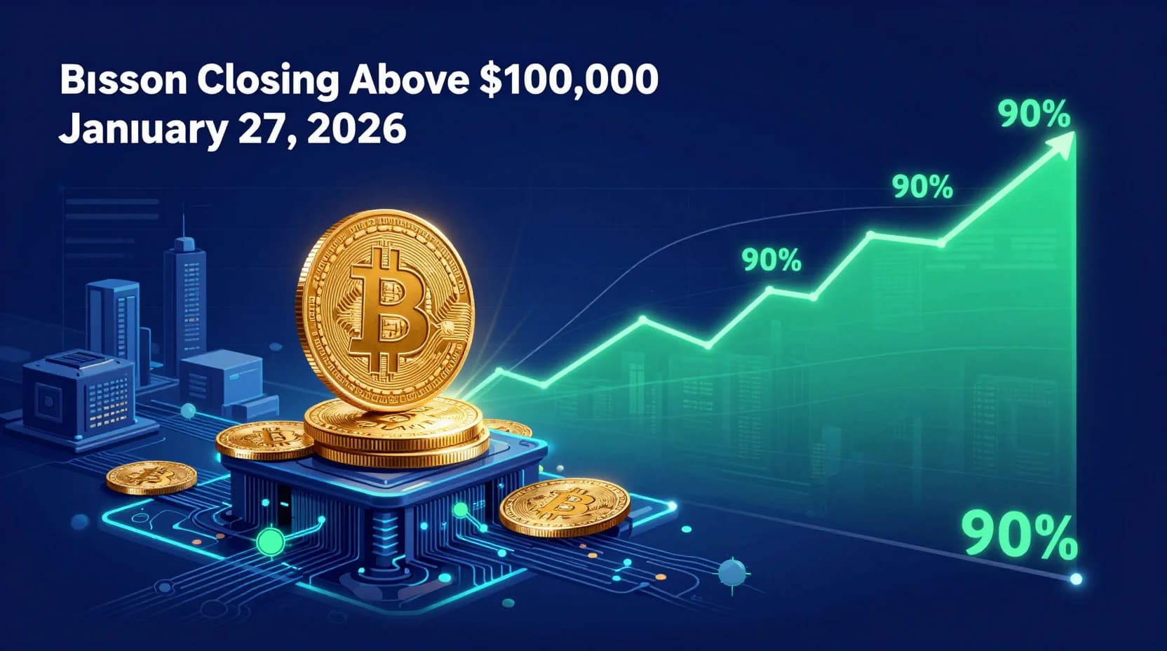 Will Bitcoin Close Above $100,000 on January 27, 2026?