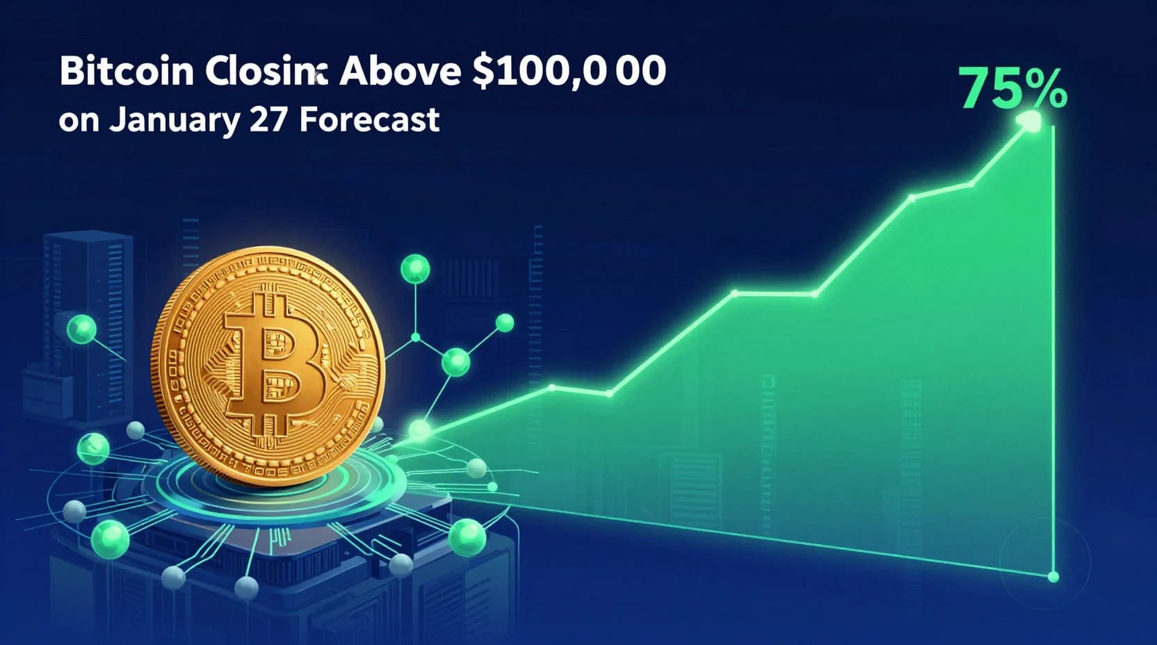 Will Bitcoin Close Above $100,000 on January 27?